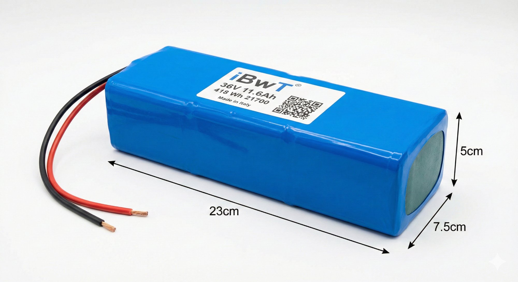 Batteria E-Bike 36V 11.6Ah IBWT