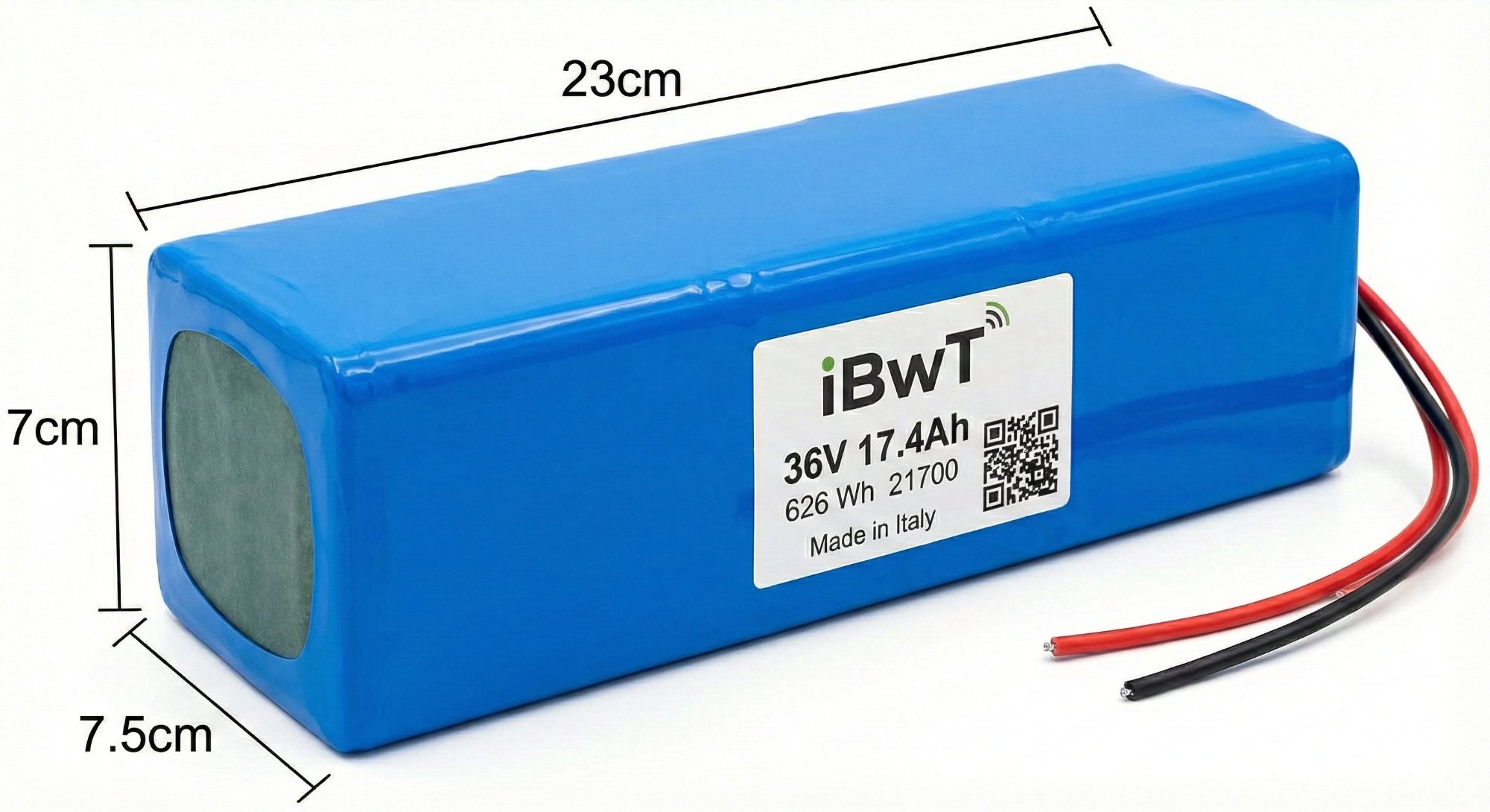 Batteria E-Bike 36V 17.4Ah IBWT