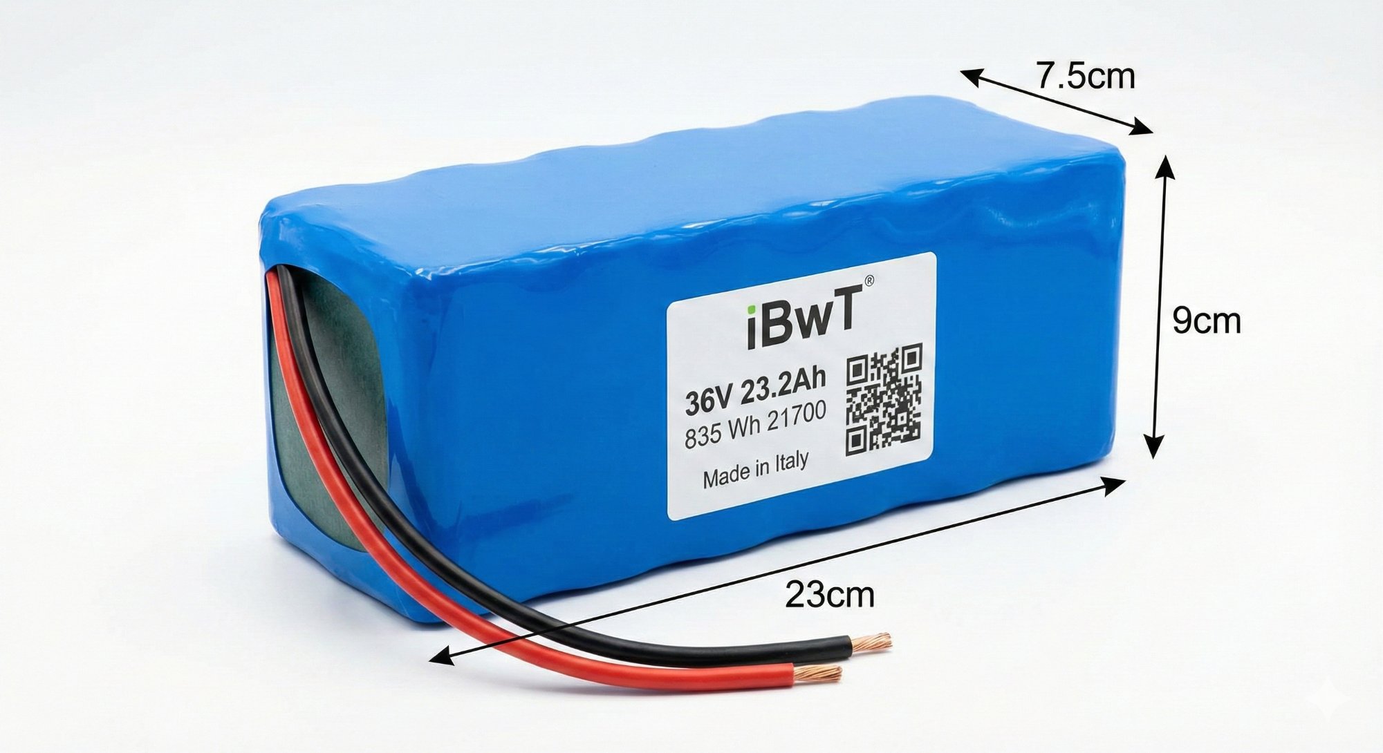 Batteria E-Bike 36V 23.2Ah IBWT